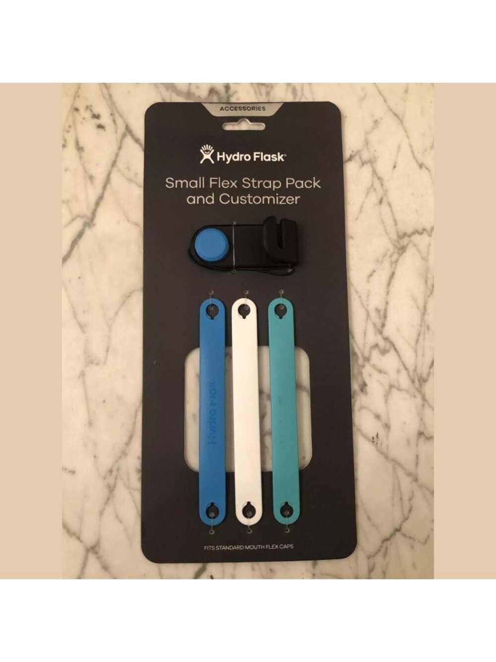 NEW HYDRO FLASK SMALL FLEX 3 STRAP PACK & CUSTOMIZER - REVERSABLE